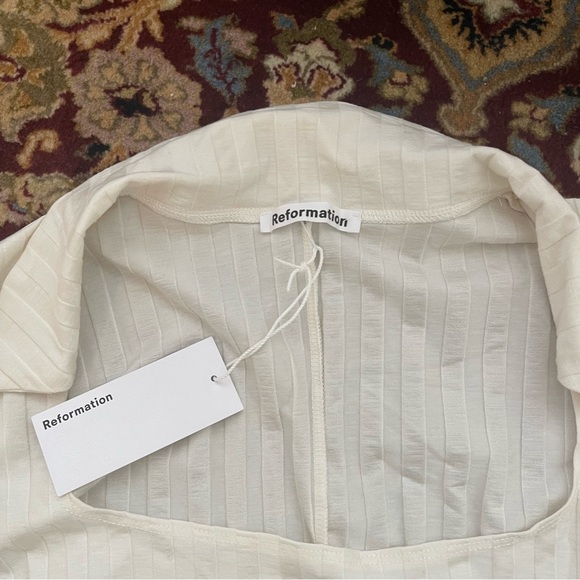 Reformation Ribbed Dress NWT - Picture 9 of 11